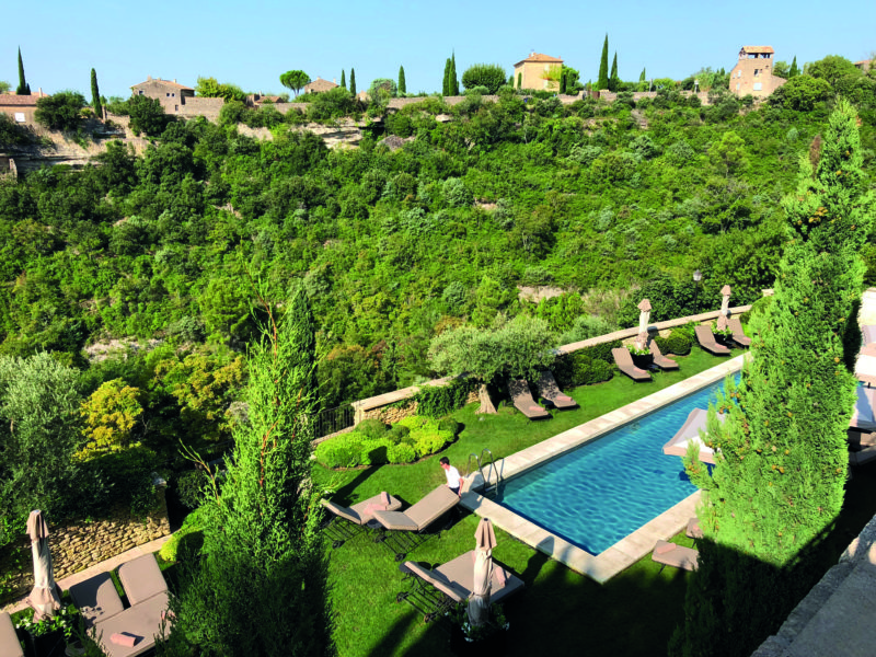 A favourite with jet setters, the Bastide de Gordes hotel boasts two of the finest, most indulgent restaurants in Provence.