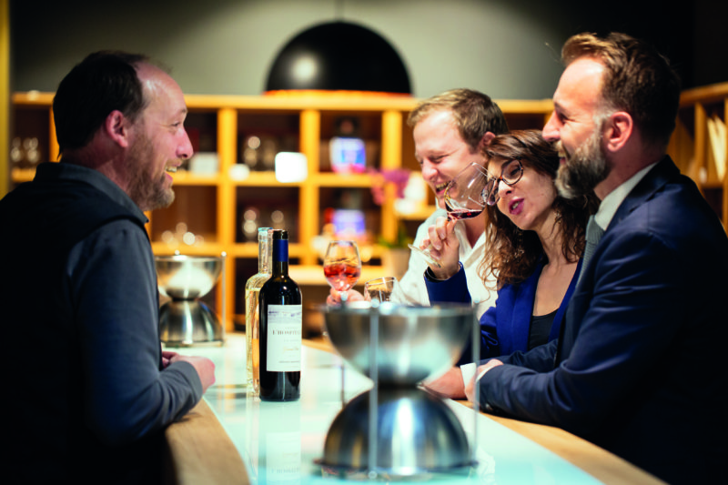 Treat yourself to a wine dégustation (tasting) at Château l'Hospitalet.