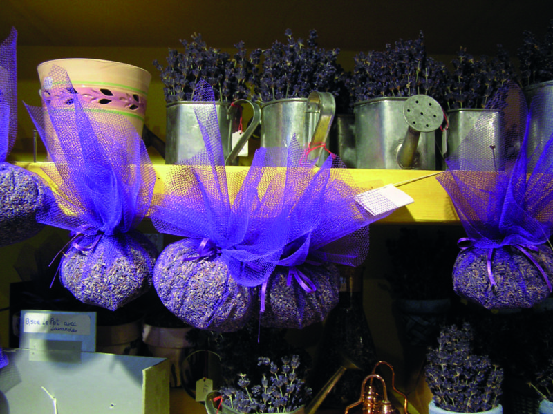 While lavender is more commonly found bedecking window sills or freshening up wardrobes, it makes an appearance in many local dishes and pastries too. 