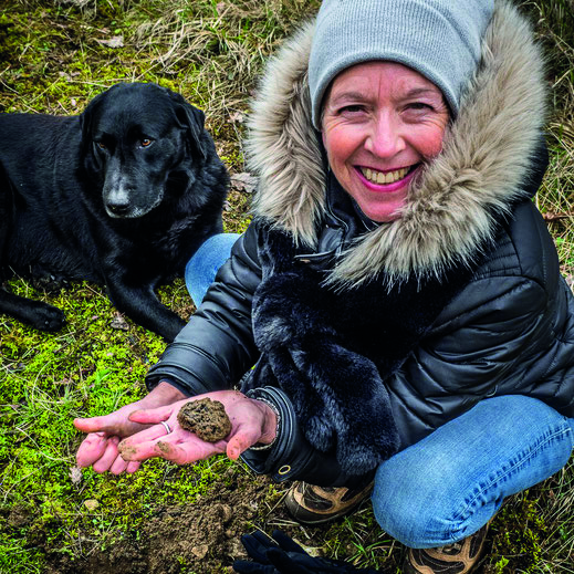 Finding your own truffles makes eating them even better.