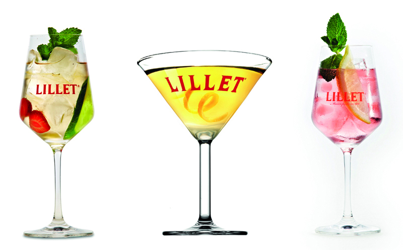 3 lillet cocktails