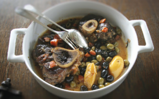 Ossobuco with lemon and olives