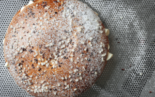 Tropézienne redux with white chocolate