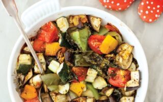 Mardi Michels makes… Rustic oven-baked ratatouille