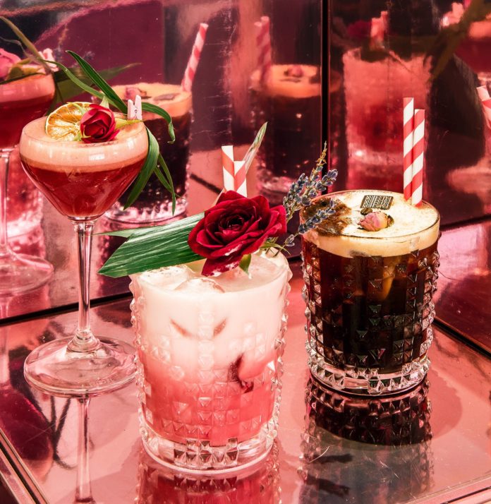 Cocktails from Fauchon L’Hôtel Paris gourmet mini bar