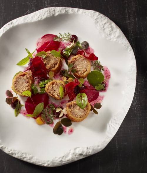 Chef Pierre Boffo's gluten free dish