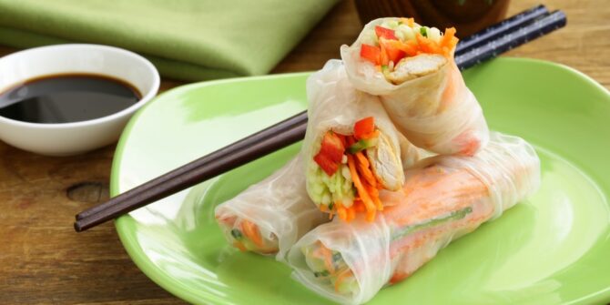 Spring Chicken Rolls