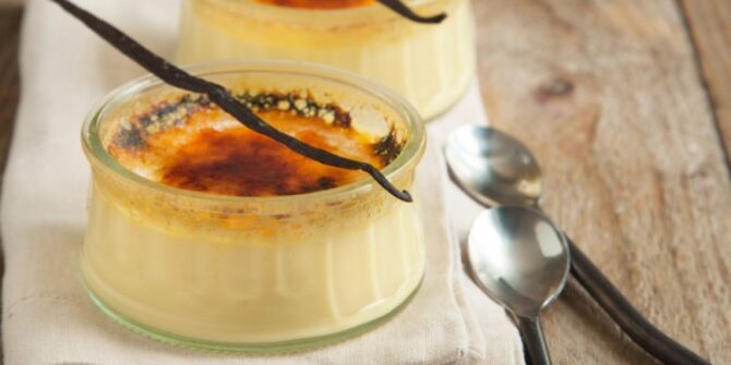 Gluten-free crème brûlée