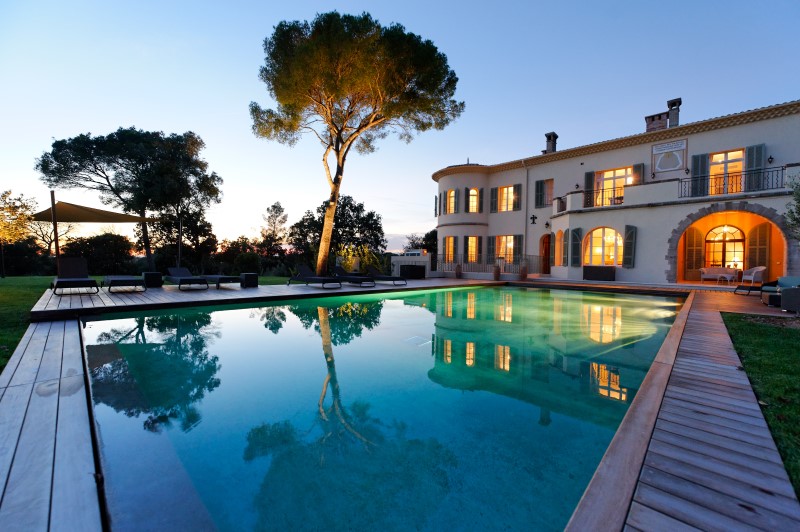 Château Lou Casteou in the Esterel Mountains between Cannes and St Tropez