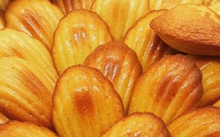 Madeleines with citrus hints