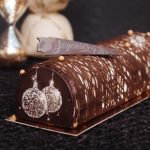 Triple chocolate Christmas log recipe