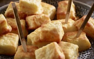 Comté fondue bites – the perfect festive canapé
