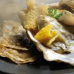 Hot oysters with Beaufort cheese… the perfect festive amouse-bouche