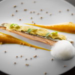 Trout with an Abondance tuile