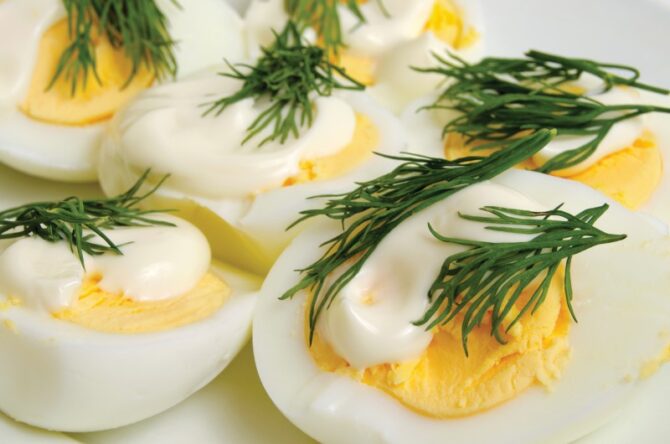 All it’s cracked up to be… Œuf mayonnaise