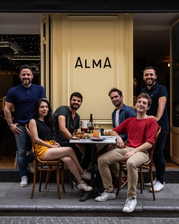 The alma restaurant team