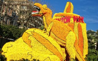 Menton hosts the biggest and best lemon festival in the world