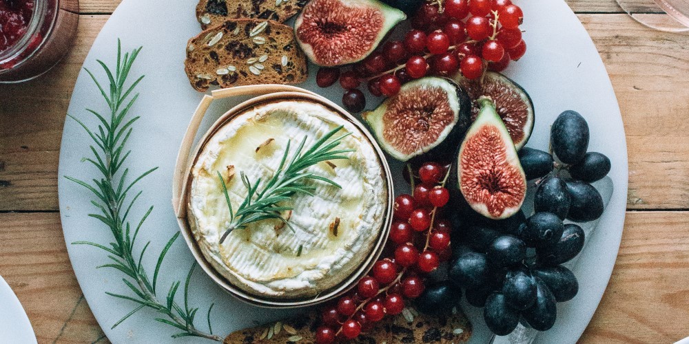 Rosemary & Garlic Baked Camembert with Mirabeau rosé