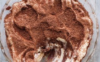 La Môle’s marbled chocolate mousse