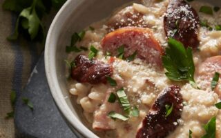 Risotto with a Franche-Comté twist