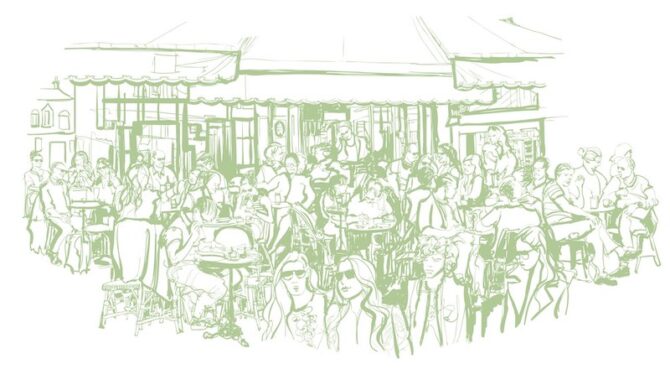 Save the Paris café