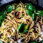 Brussel sprout pasta