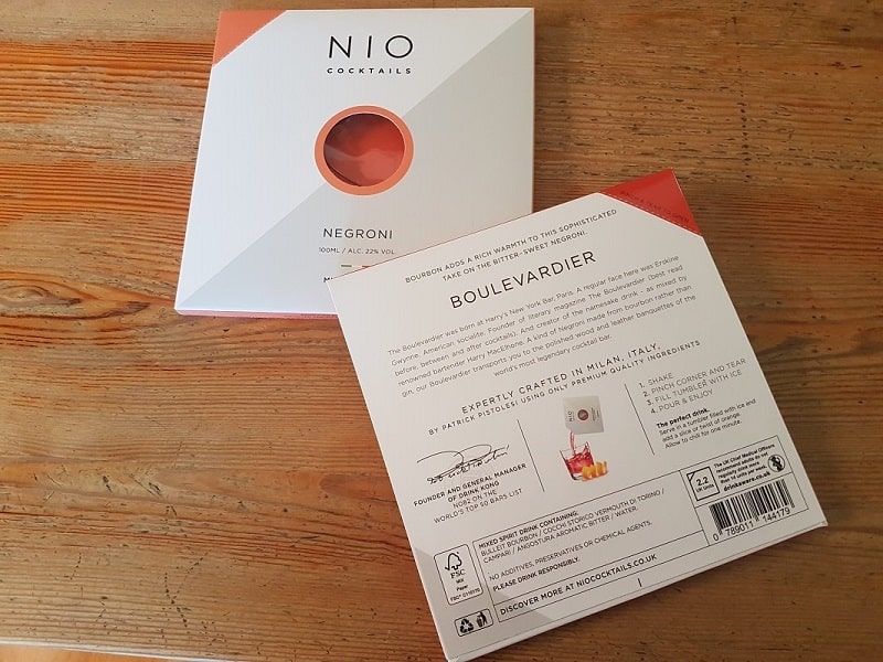 Nio cocktail package