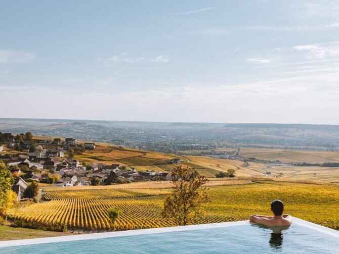 Visit a Champagne cellar on a luxury hotel break in France
