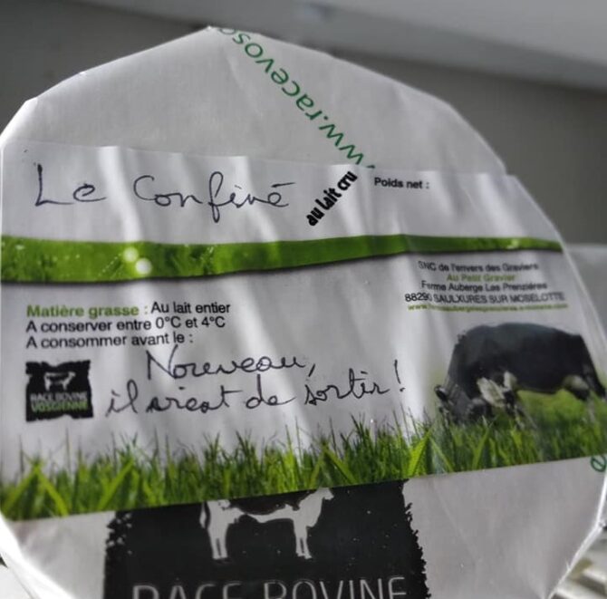 Lockdown leads to invention of a new French cheese