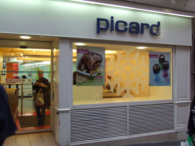 Picard shop in France