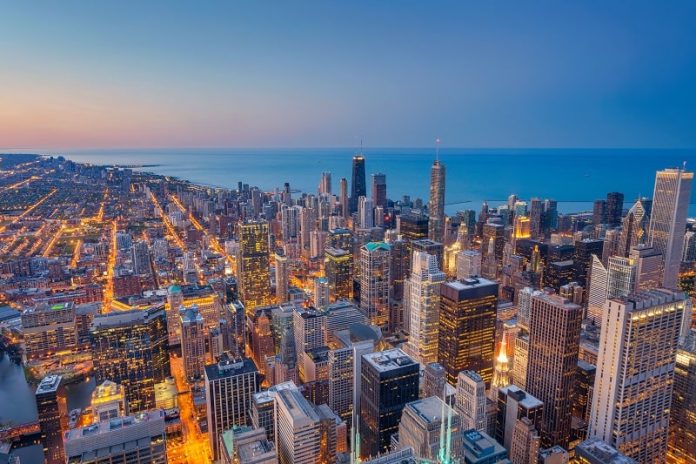 Chicago USA skyline