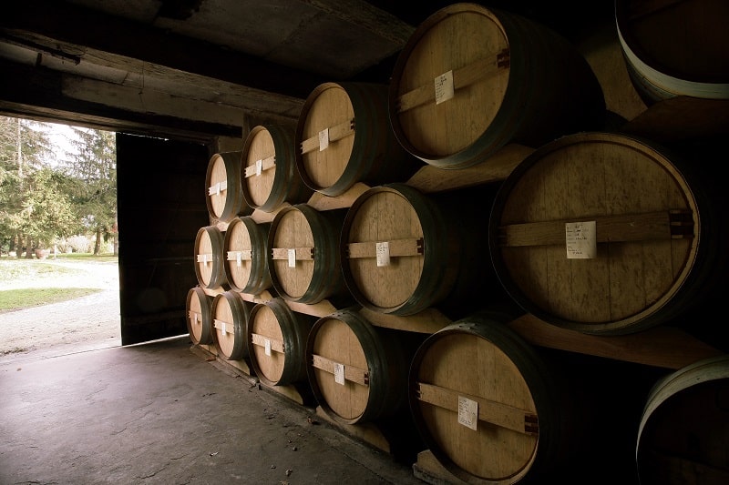 Armagnac barrels