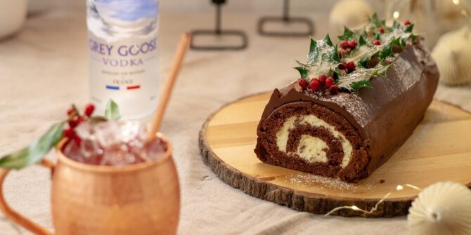 Vodka-infused Bûche De Noël