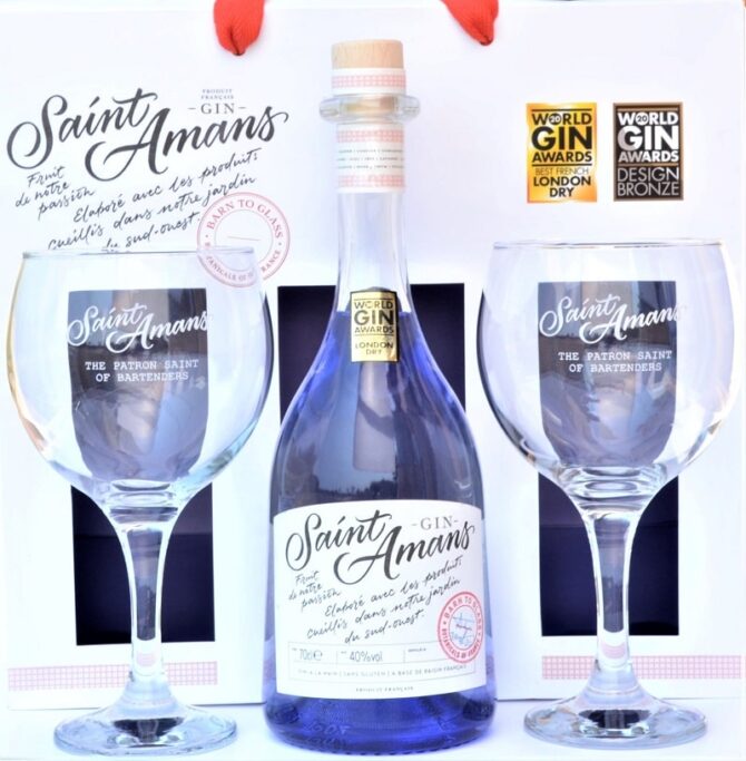 Win a Saint Amans luxury gin original gift set (UK entrants)