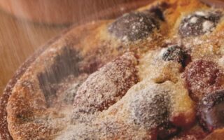 Red fruit clafoutis