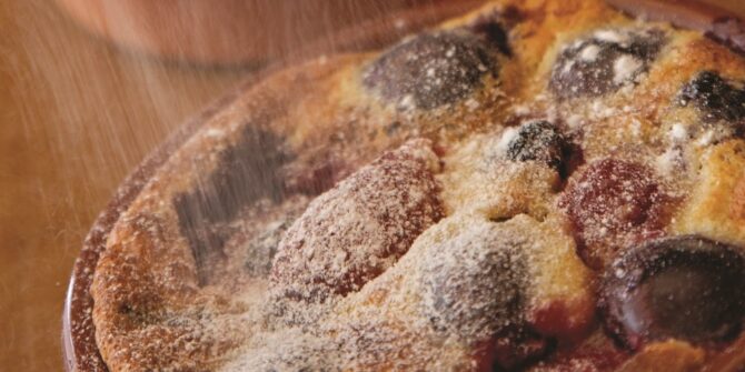 Red fruit clafoutis