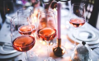 Nothing says Valentine’s Day like this sparkling rosé