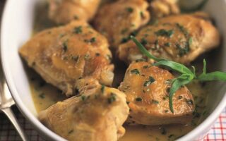Chicken with tarragon