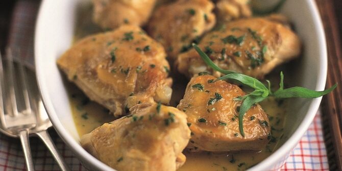 Chicken with tarragon