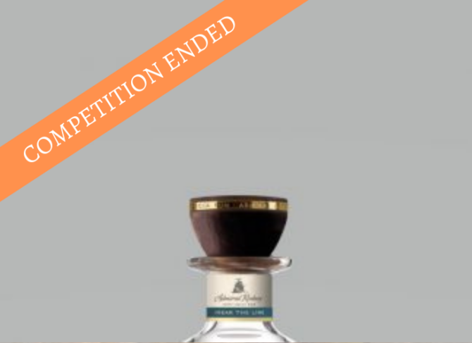 Win a bottle of Admiral Rodney St. Lucia Rum (UK entrants)