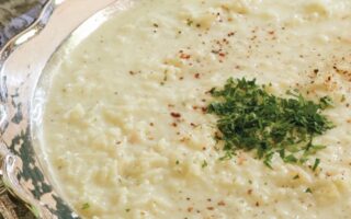 Champagne risotto