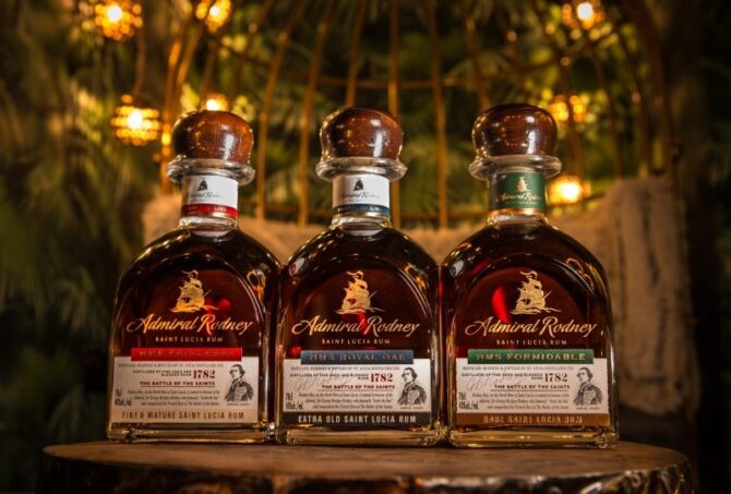 A rum which celebrates a famous naval battle