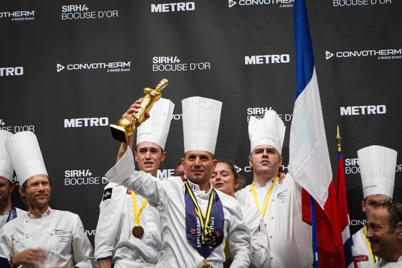 France s Davy Tissot wins the Bocuse d Or 2021