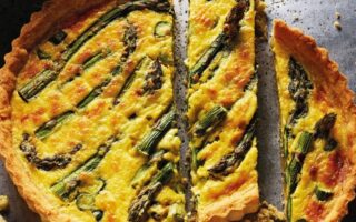 Asparagus tart