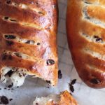 Vienna bread with chocolate chips