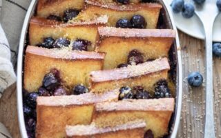 Bread and butter pudding