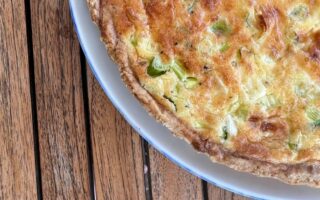 Cheeseboard quiche