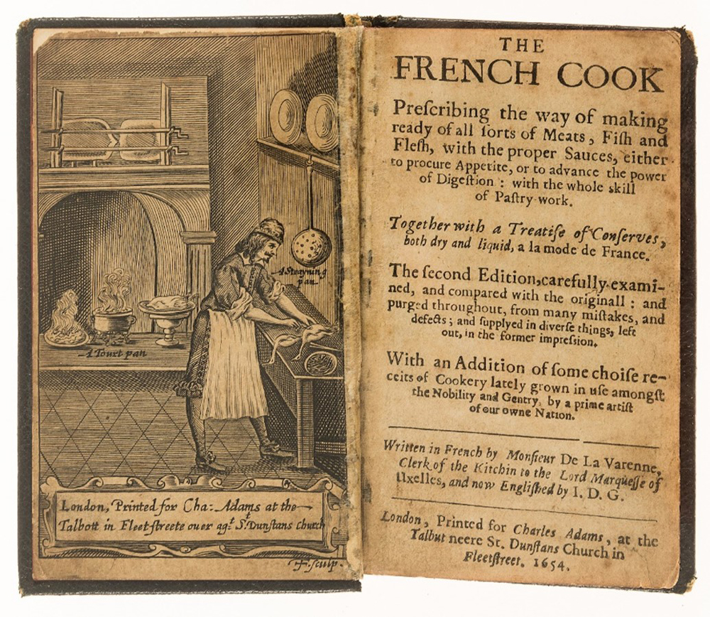 A rare Italian second edition of The French Cook is by the founding father of French cuisine