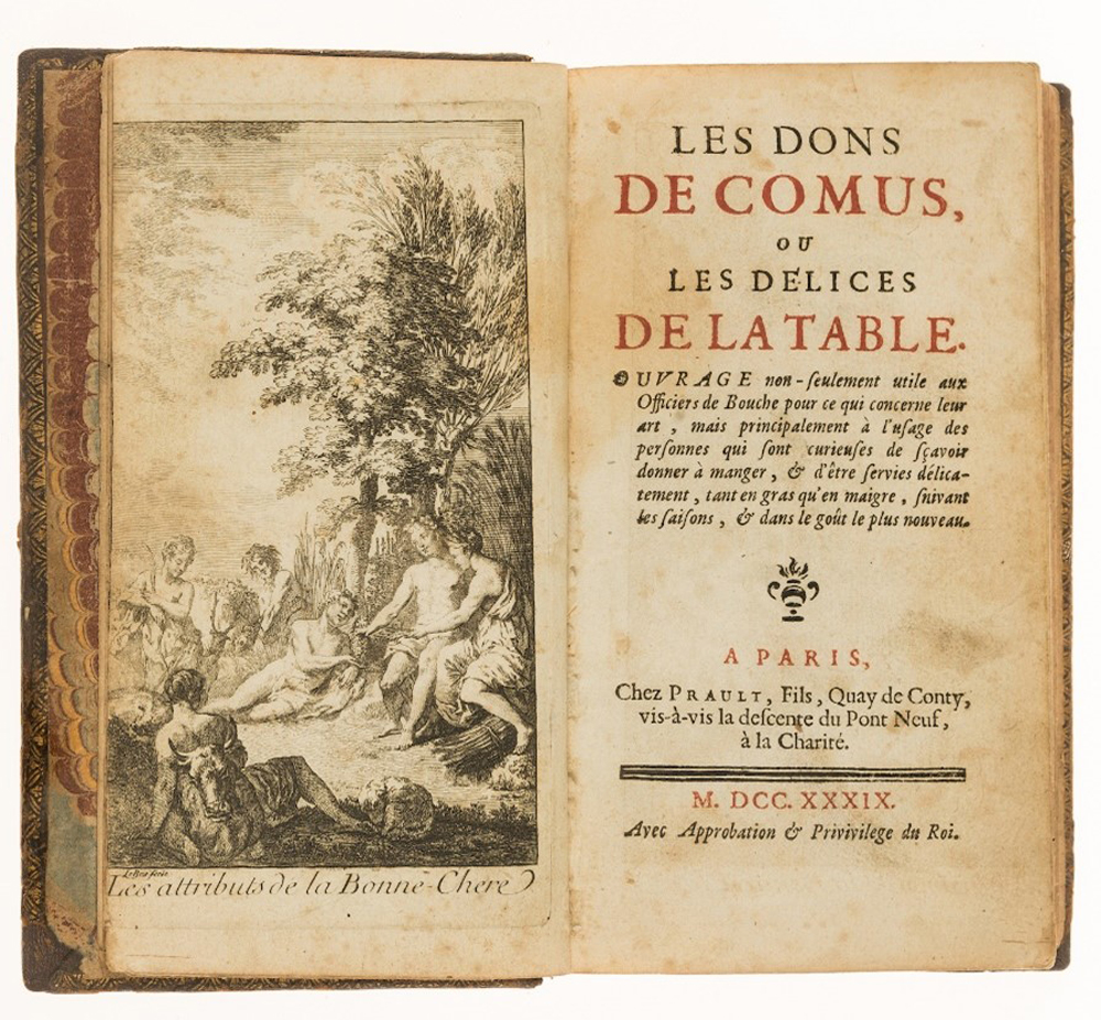 First Edition of Le Cuisinier Gascon by Louis-Auguste II de Bourbon