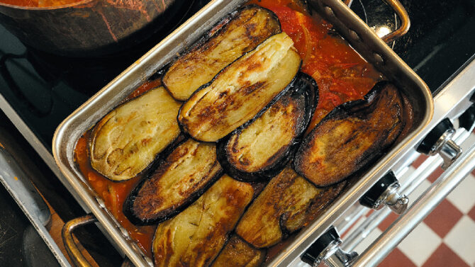 Eggplant Gratin